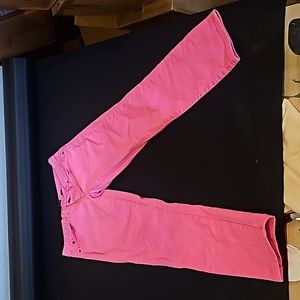Girls pink jeans
